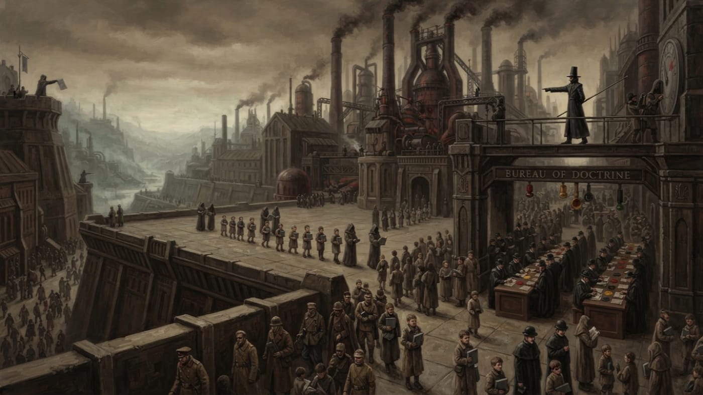 Providence — Providence, rendered as oil-painting.