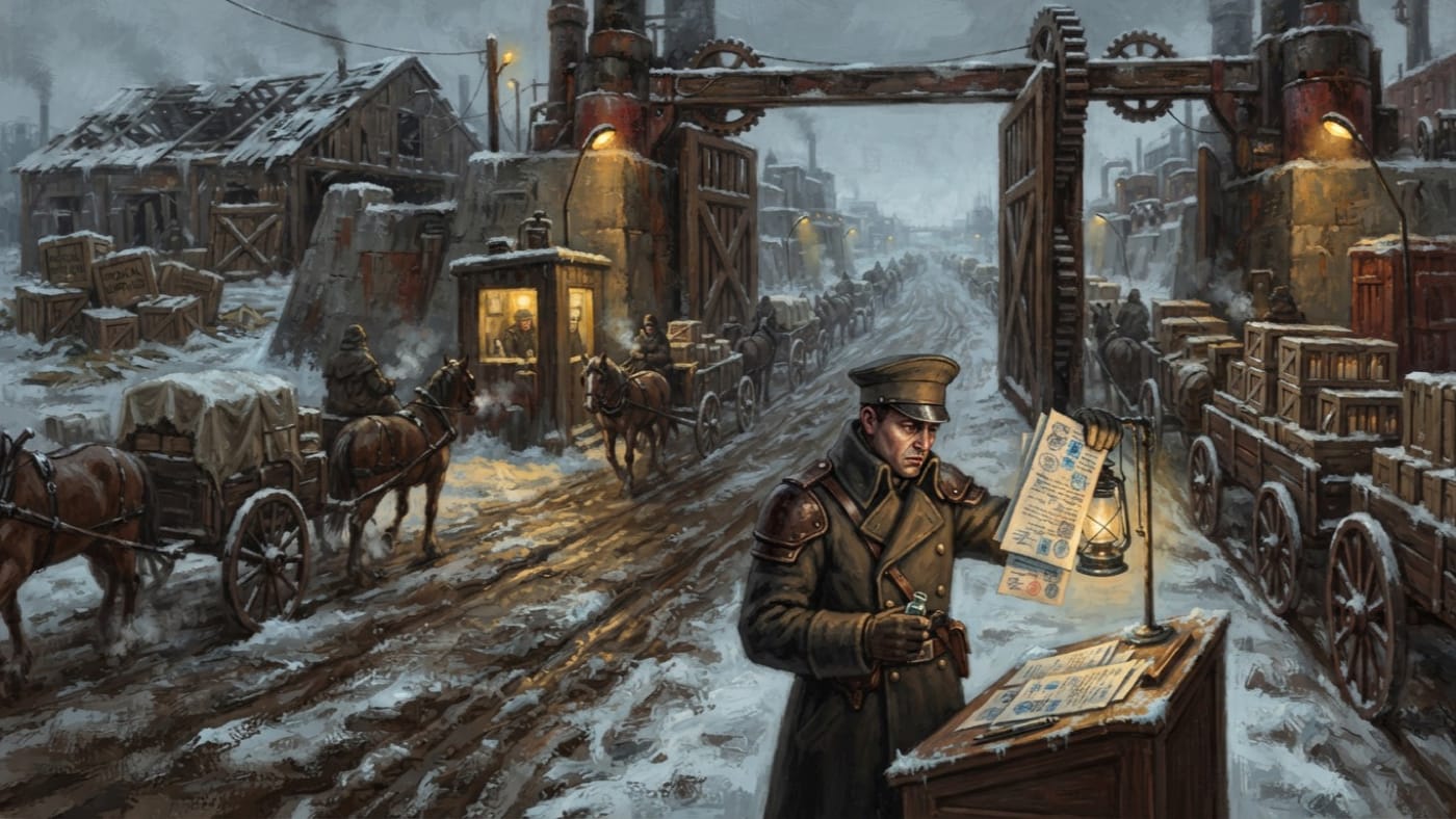 Priority Plague — Priority Plague, rendered as oil-painting.
