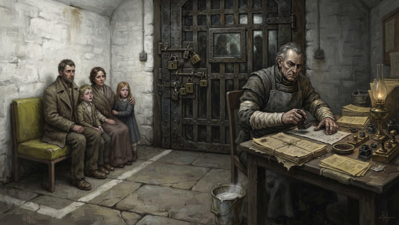 Quarantine Master — Quarantine Master, rendered as oil-painting.