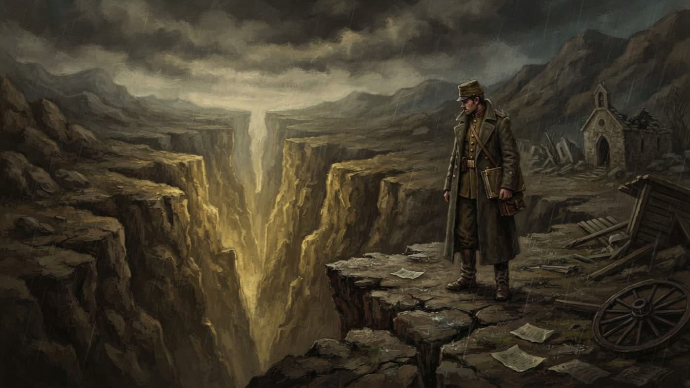 Quartermaster Ilven Kraut — Quartermaster Ilven Kraut, rendered as oil-painting.