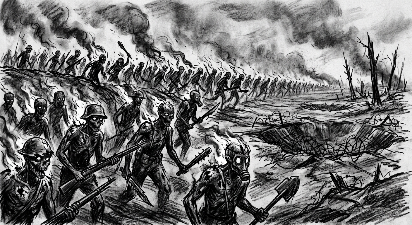 The Hellbow Legion advancing across the Thracian Plain