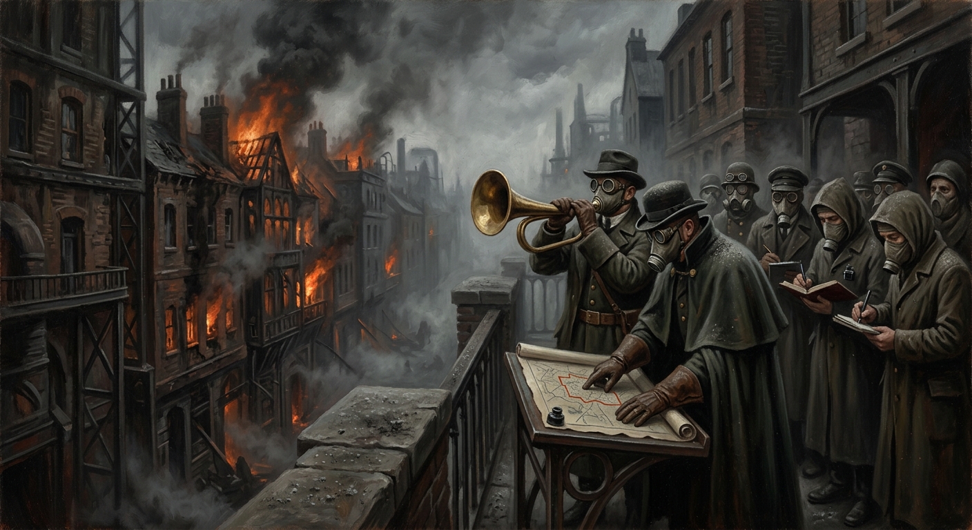The Scour — The Scour, rendered as oil-painting.