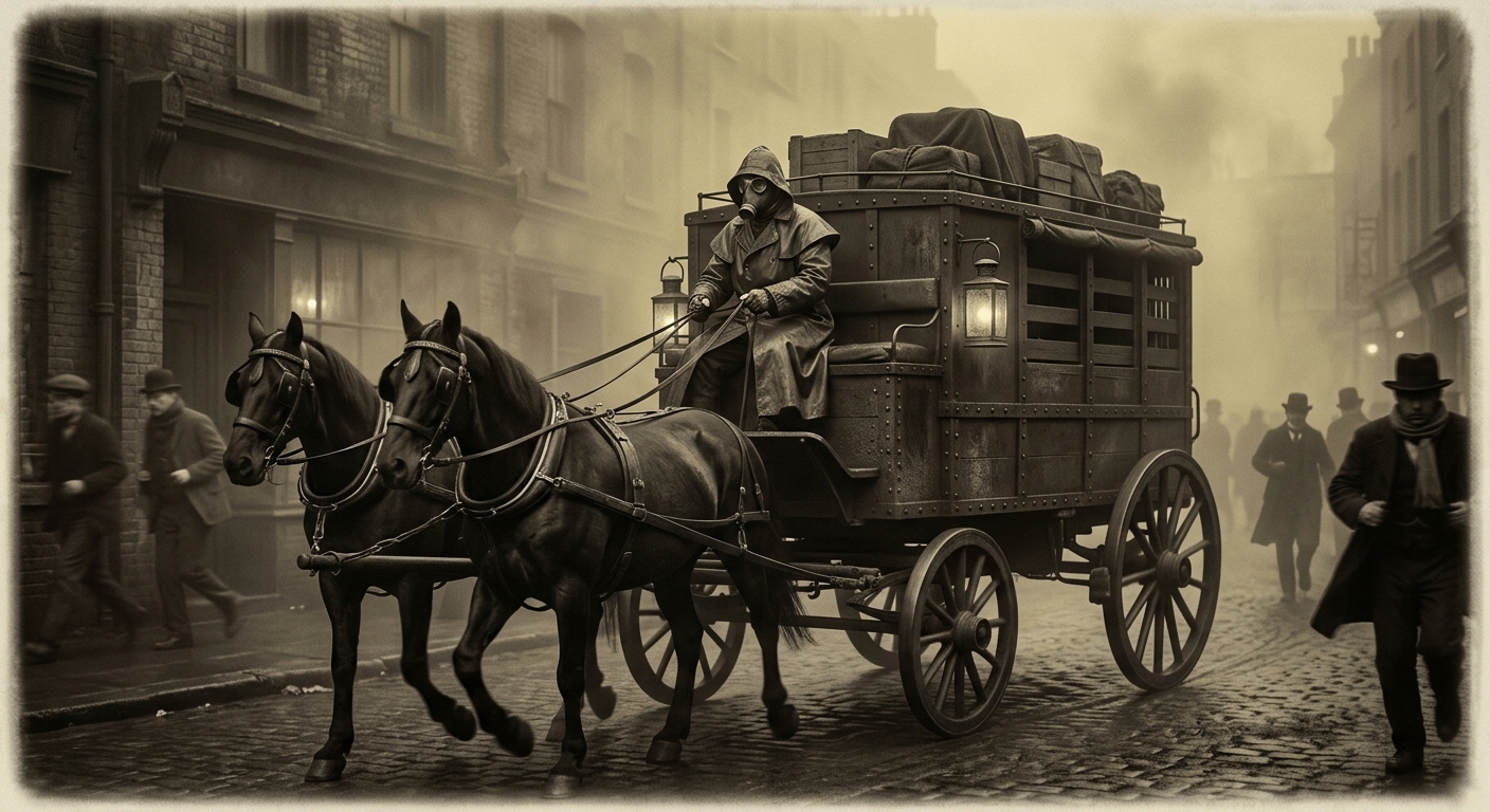 Night Wagon Driver — On the First Carter and the Year of Smoke, rendered as photograph.