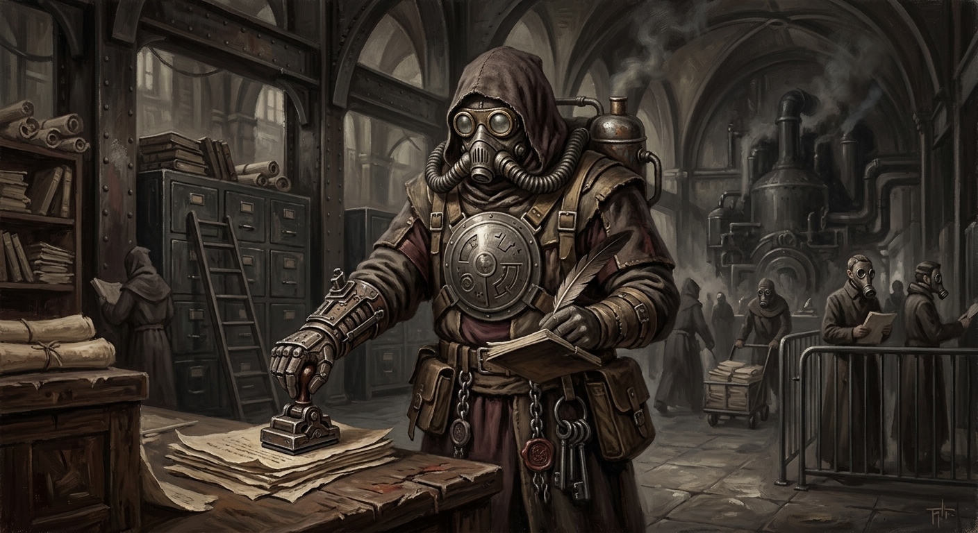 Oaths Witnesser — Oaths Witnesser, rendered as oil-painting.