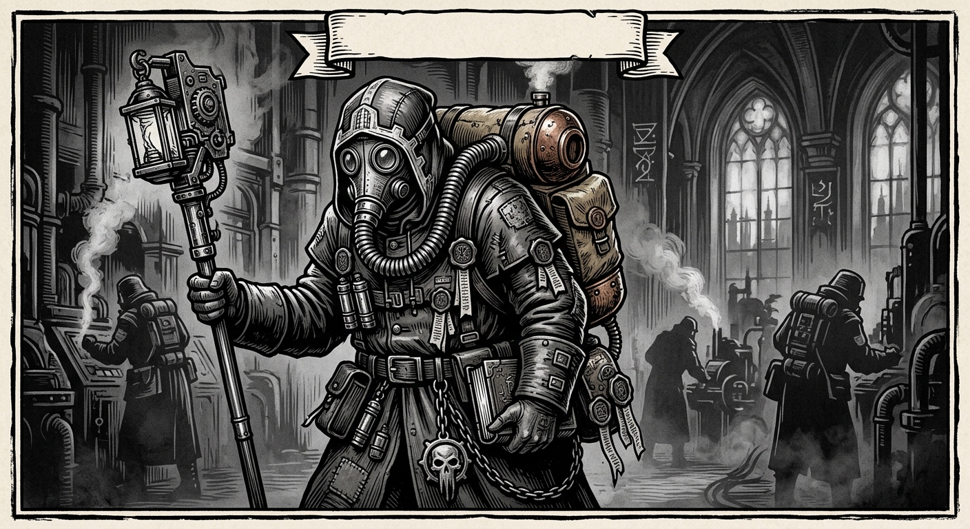 Oaths Witnesser — On the Person and Apparatus of the Witnesser, rendered as woodcut.