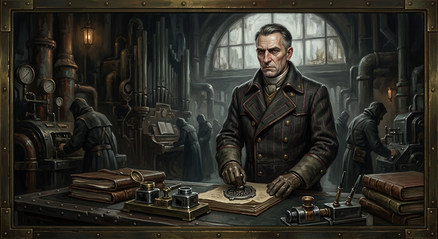 Inquisitor-General Severian — Inquisitor-General Severian, rendered as oil-painting.