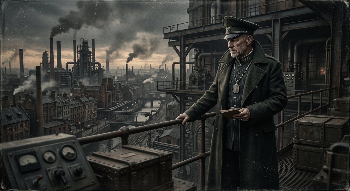Inquisitor-General Severian — On Mainz, and the City He Opened, rendered as photograph.
