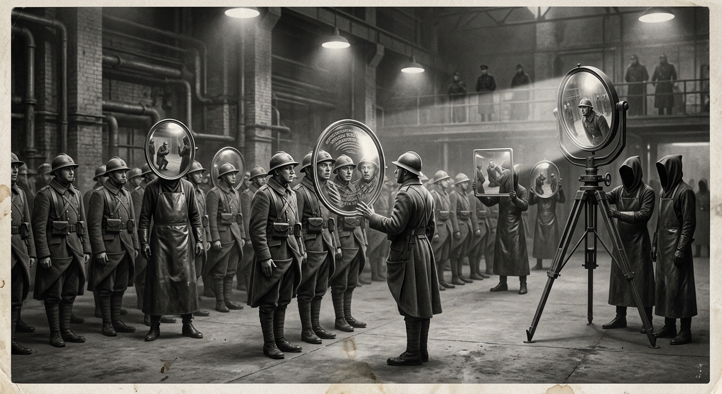 The Mirror-Lords — On Their Appearance, rendered as photograph.