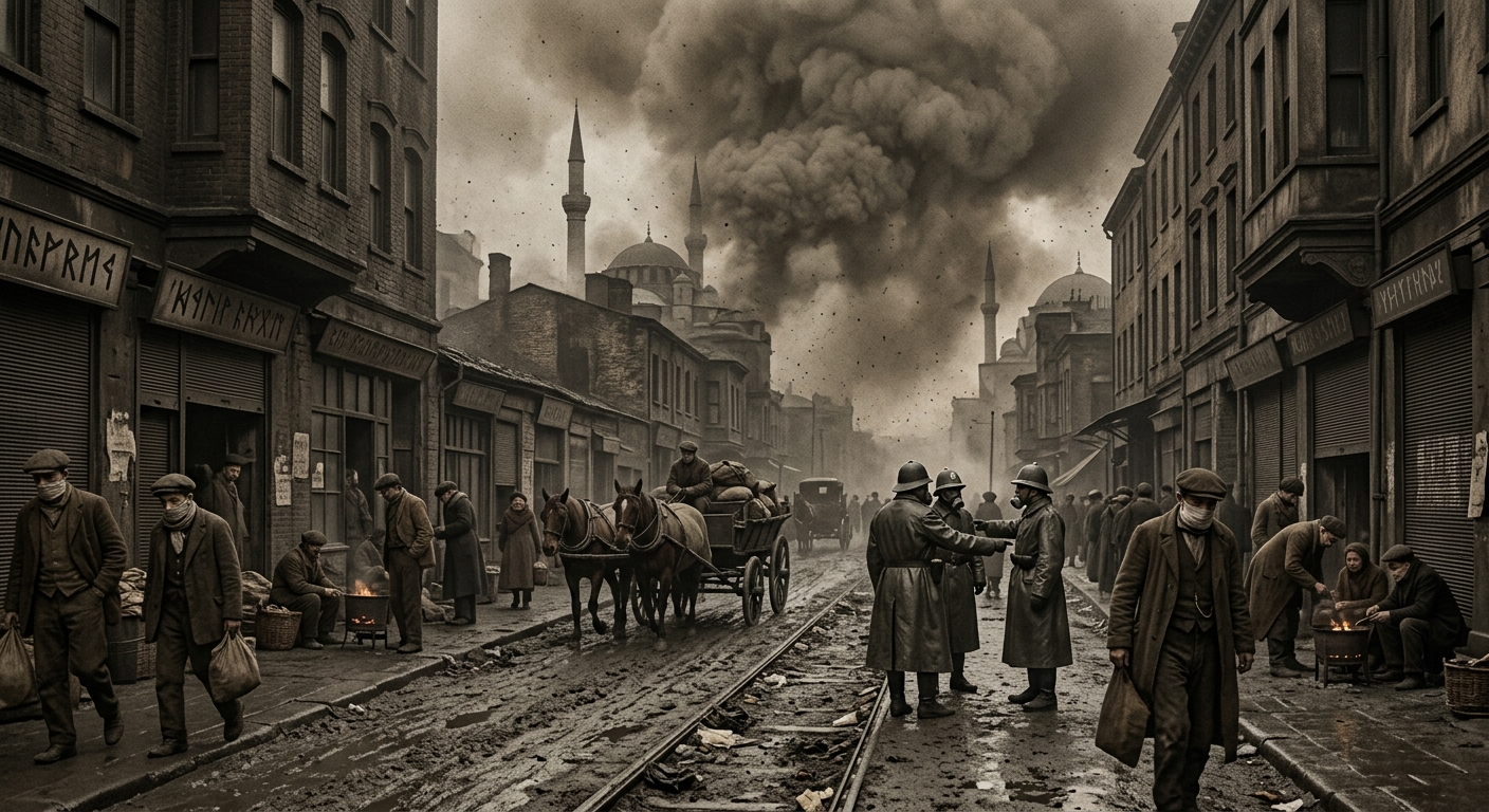 The Year of Ash Rain — On the Sky as an Enemy Position, rendered as photograph.
