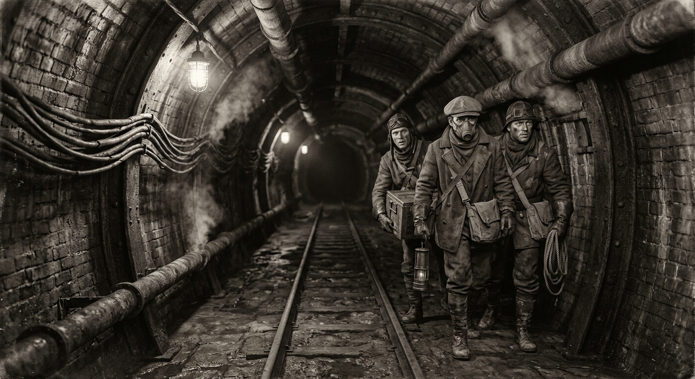 Hush Tunnel Runners — On the Tunnels Before the Runners, rendered as photograph.