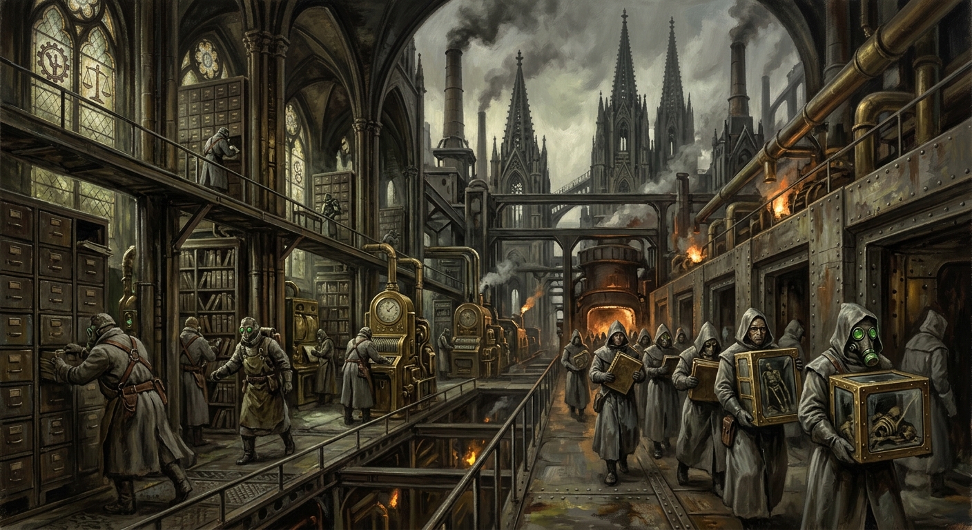 Cologne — Cologne, rendered as oil-painting.