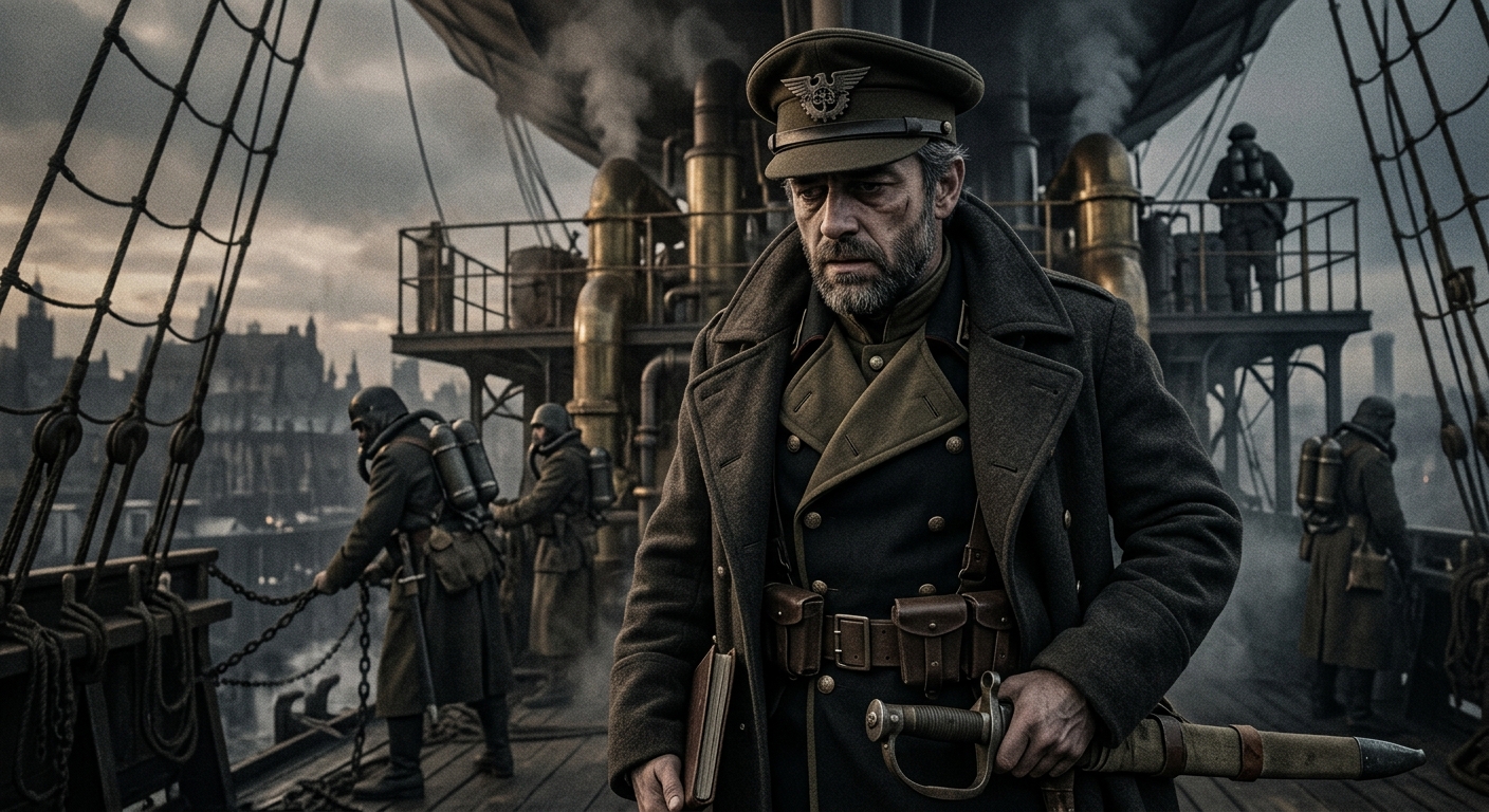 Captain Varik — On His Career, rendered as photograph.