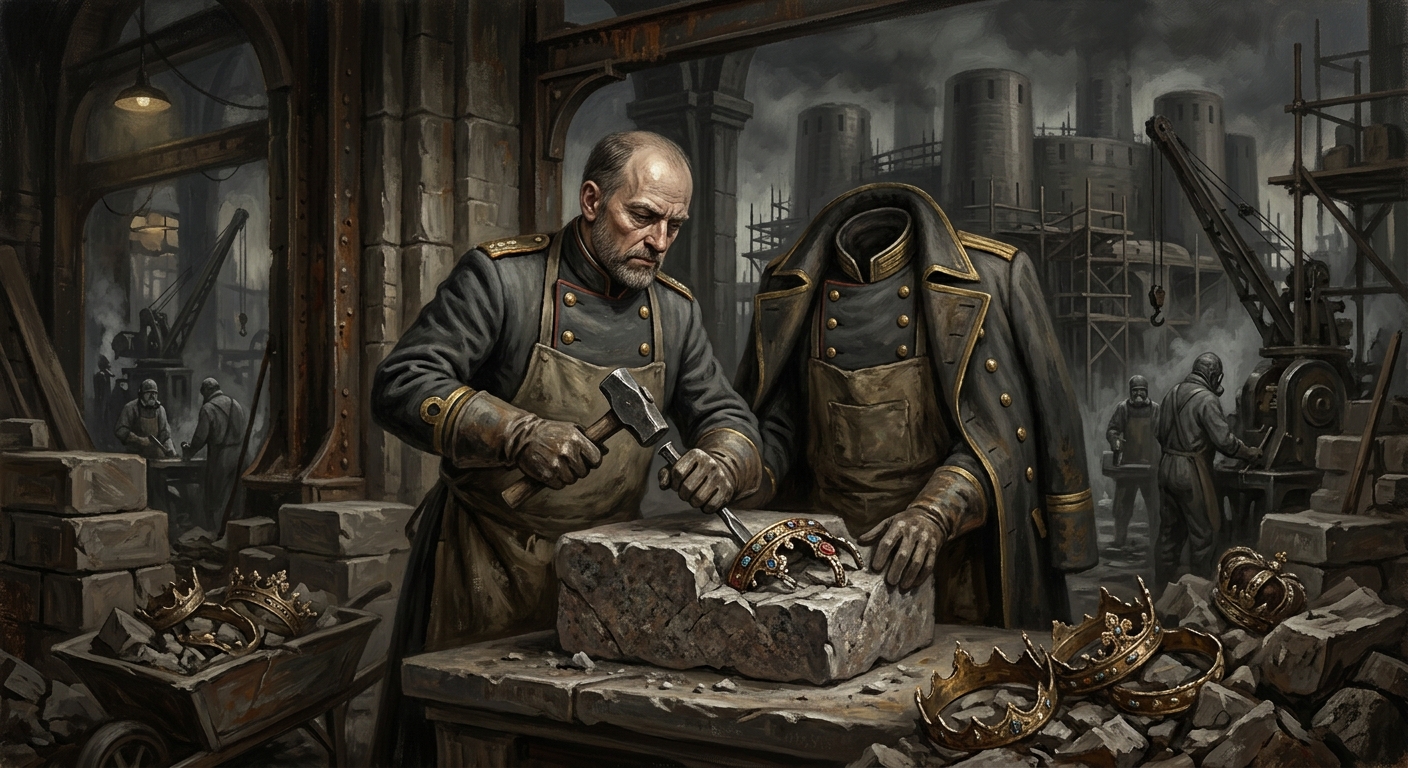 Governor-Praelate Hugo of Constantinople — Governor-Praelate Hugo of Constantinople, rendered as oil-painting.