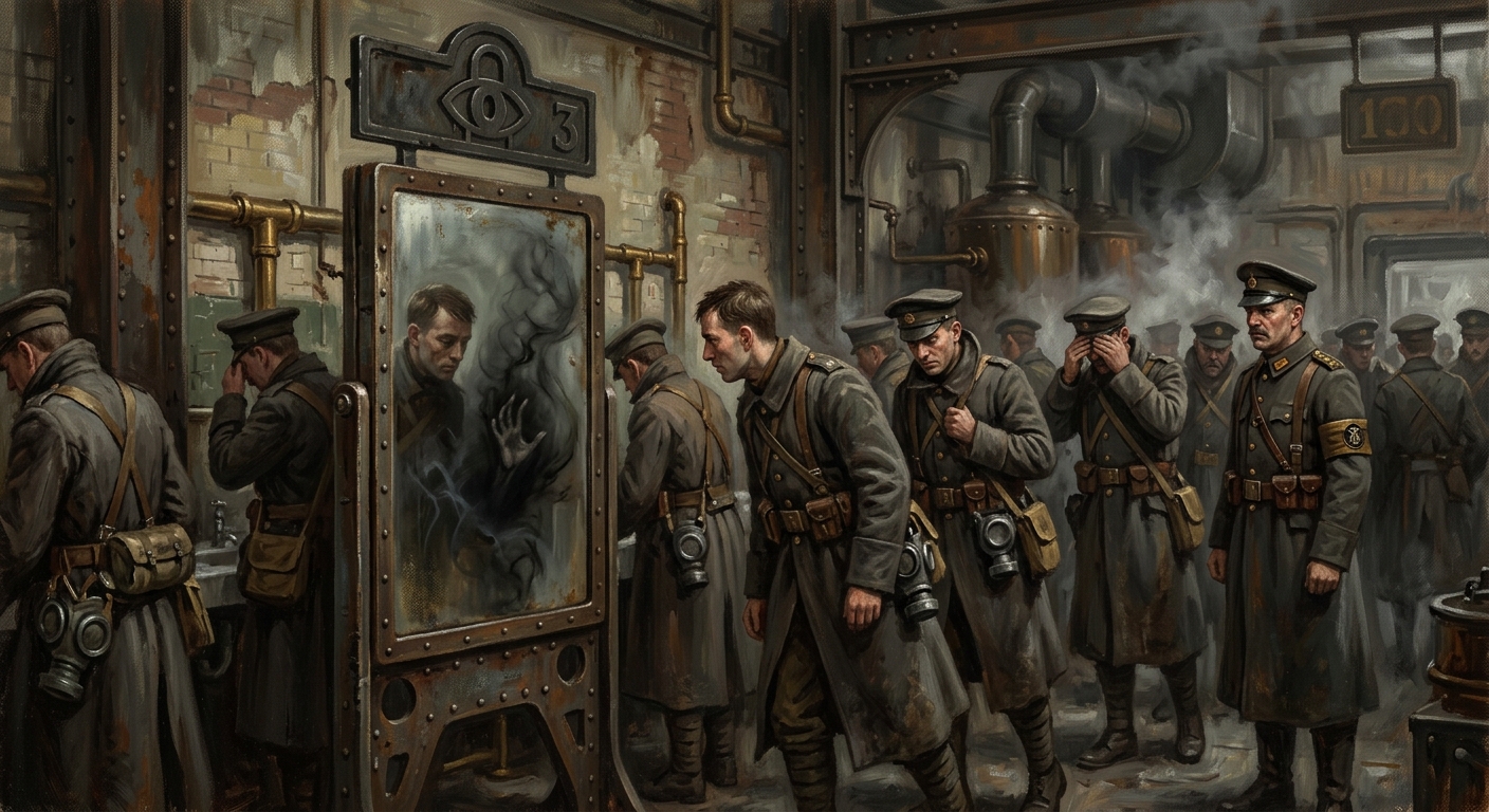 Mirror Discipline — Mirror Discipline, rendered as oil-painting.