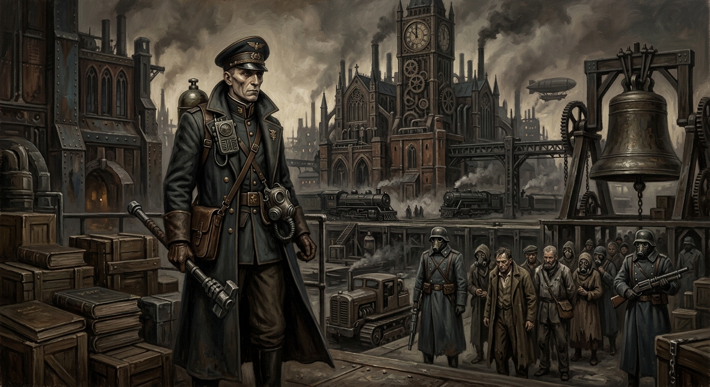 Inquisitor-Regent Veyl Hark — Inquisitor-Regent Veyl Hark, rendered as oil-painting.