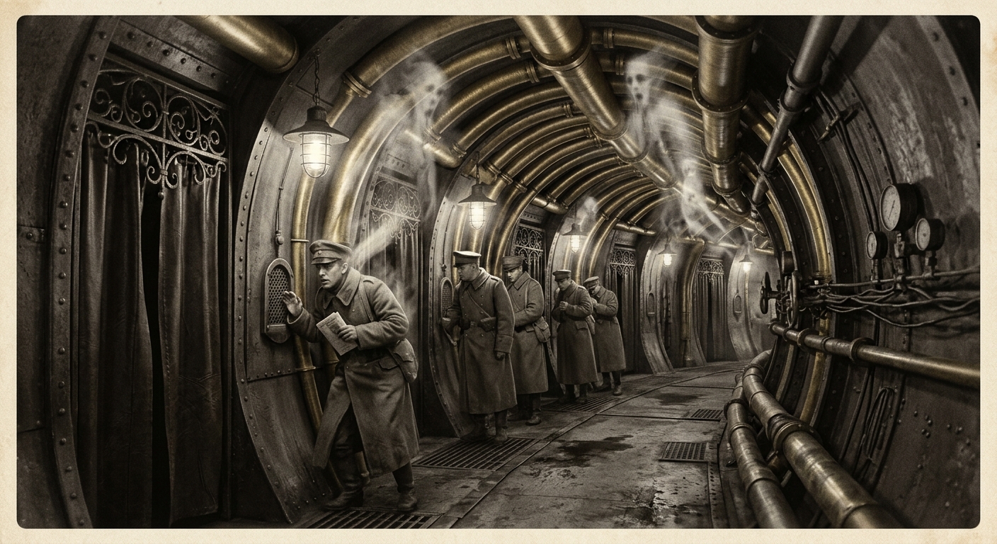 The Confession Echo — On the First Echoes, rendered as photograph.