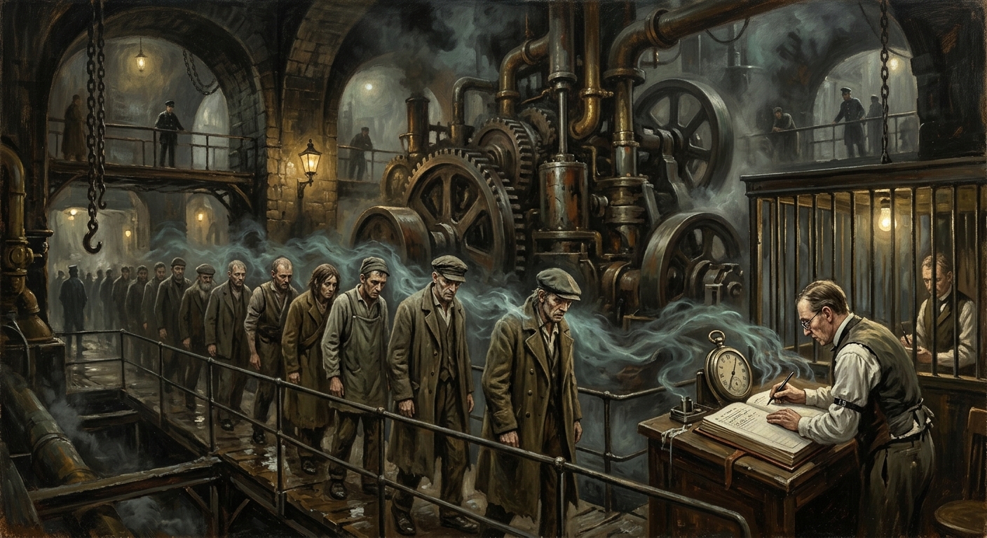 Minute Drift — Minute Drift, rendered as oil-painting.