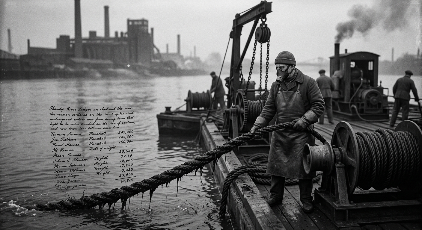 The River Ledger — On Manifestation and Method, rendered as photograph.