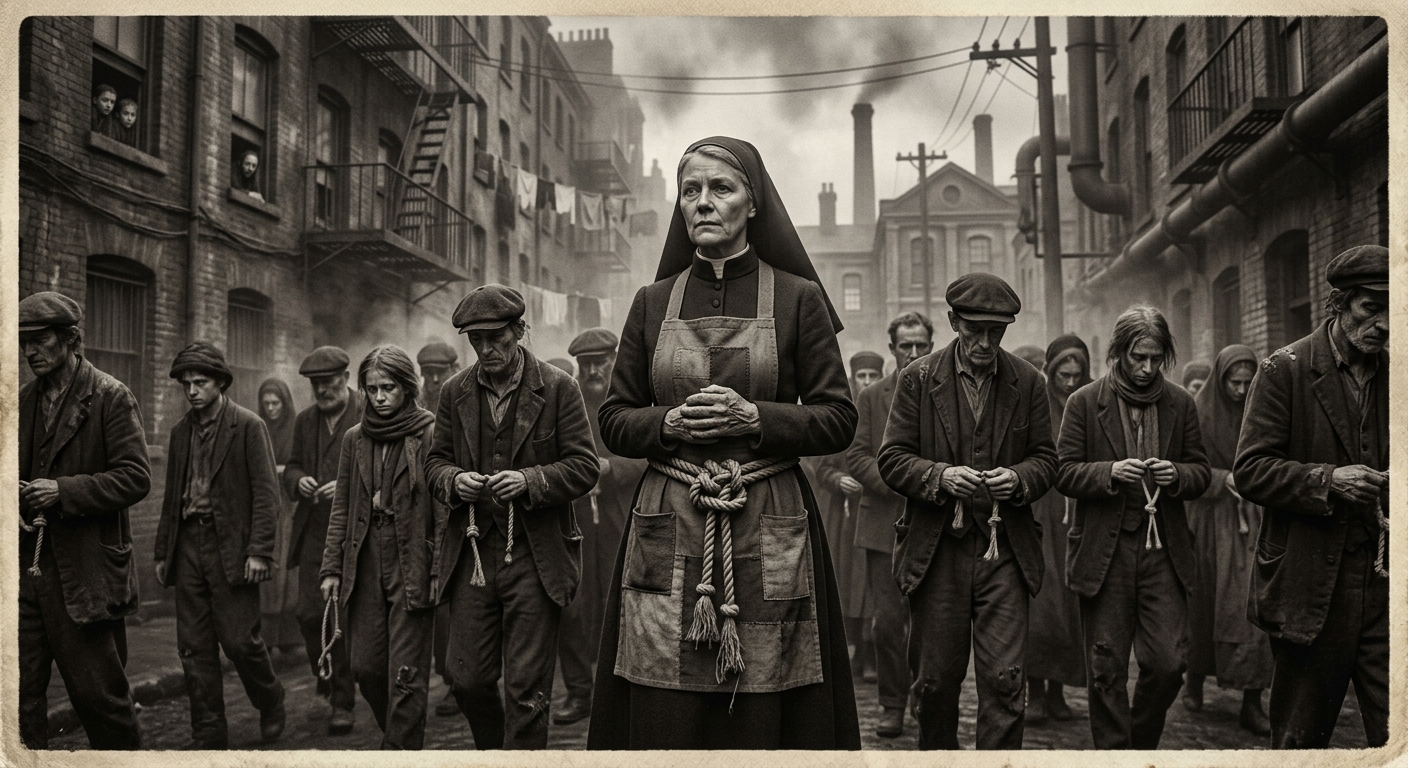 Saint Liora Knot-Hand — On the District of Hunger, rendered as photograph.