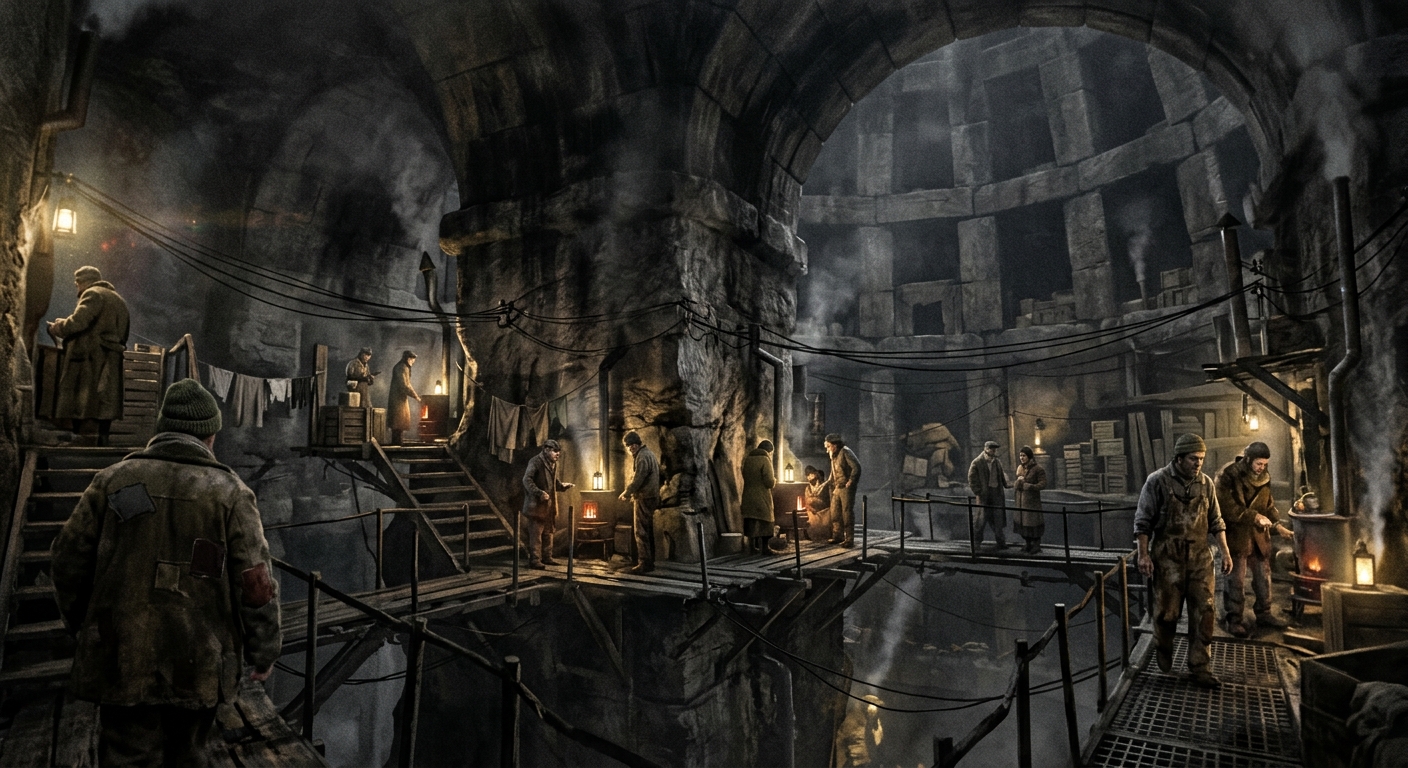 The Constantinople Warrens — On How Stone Became Shelter, rendered as photograph.