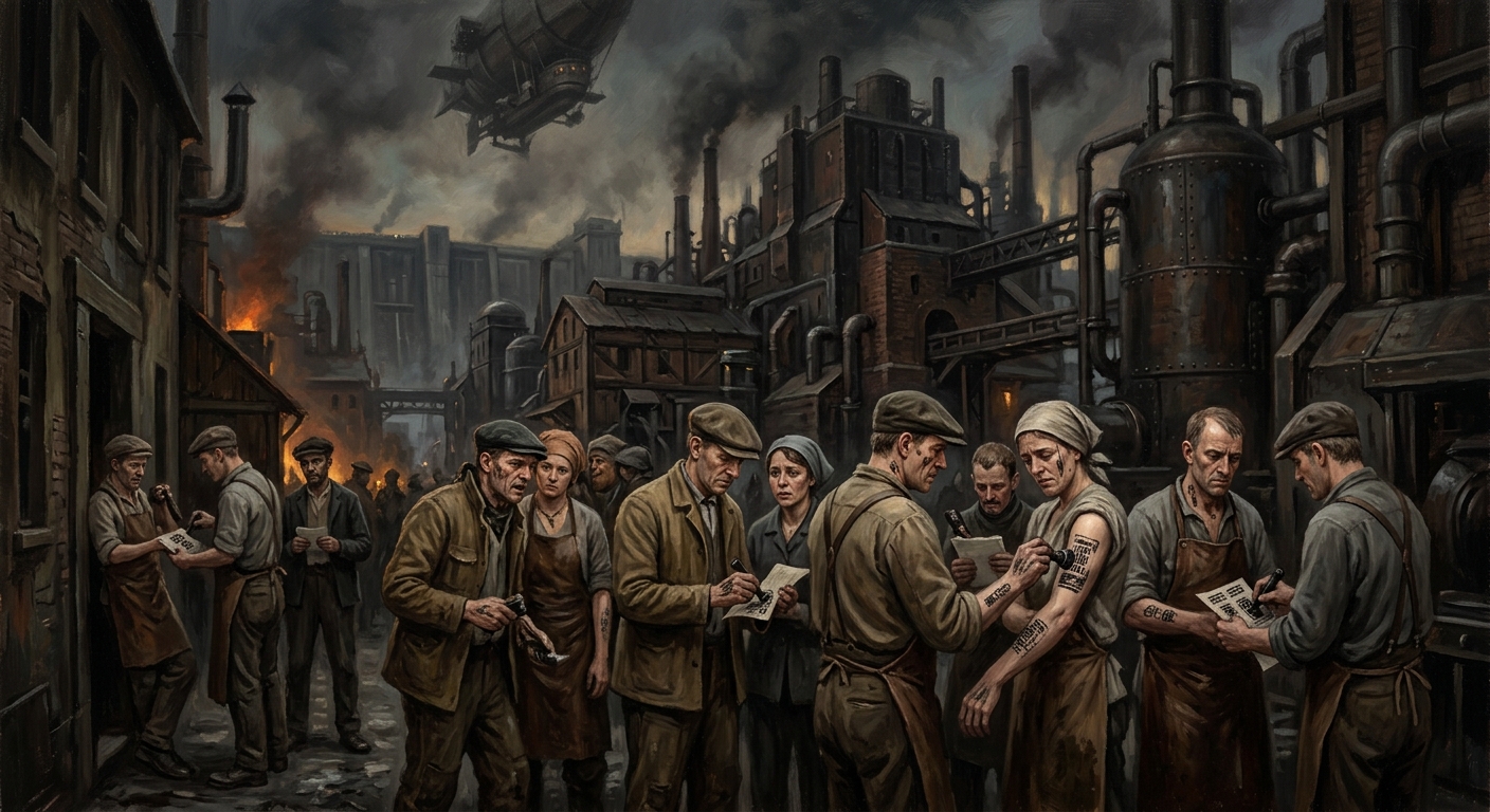 Keska — Keska, rendered as oil-painting.