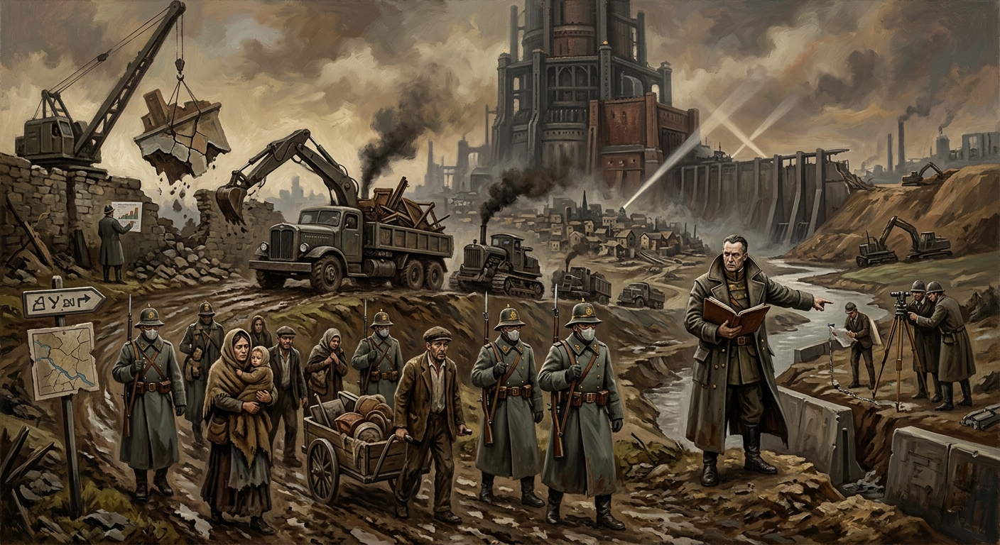 Administrative Redrawing of A.S. 188 — Administrative Redrawing of A.S. 188, rendered as oil-painting.
