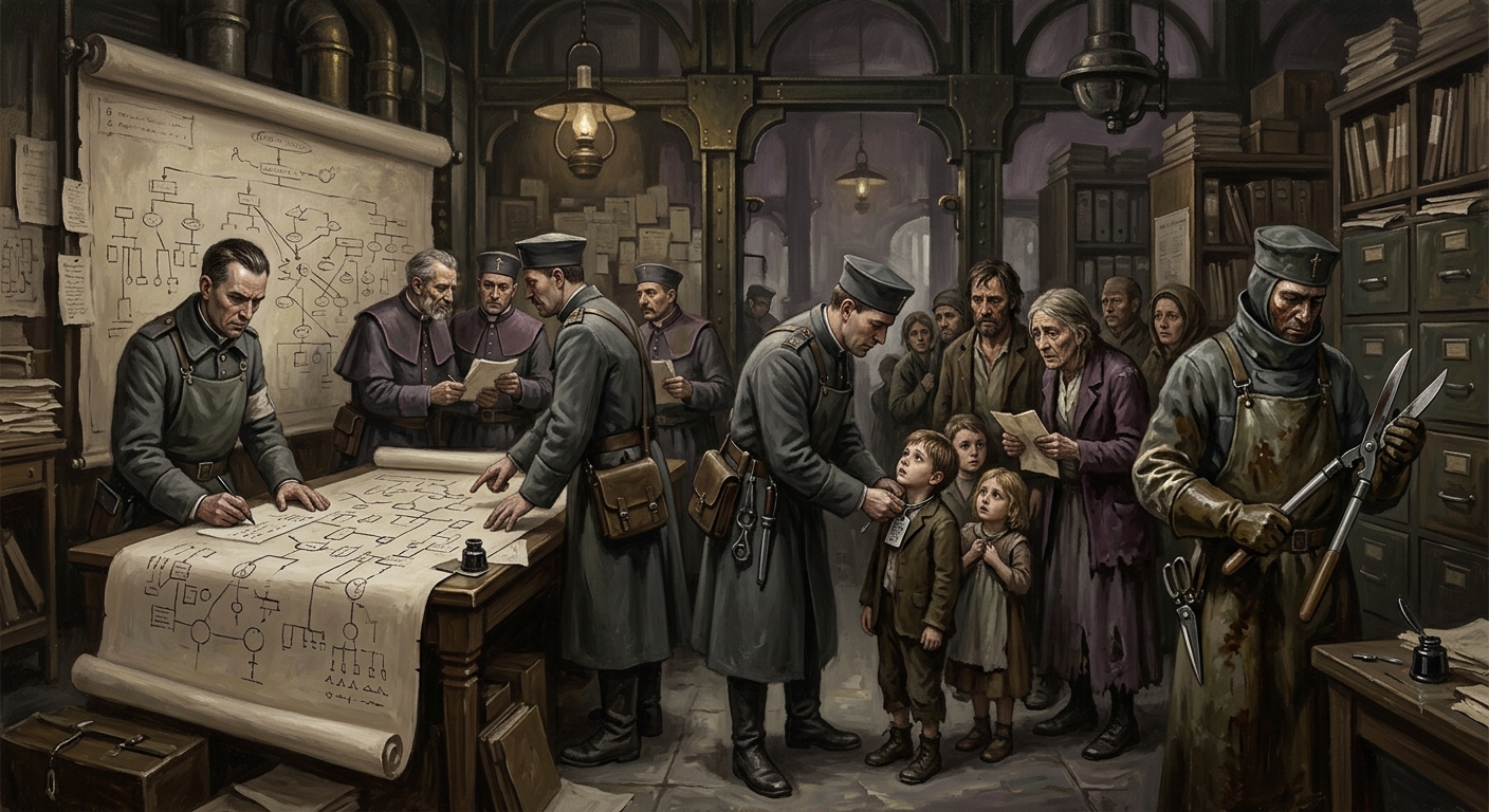 The Order of the Root — The Order of the Root, rendered as oil-painting.