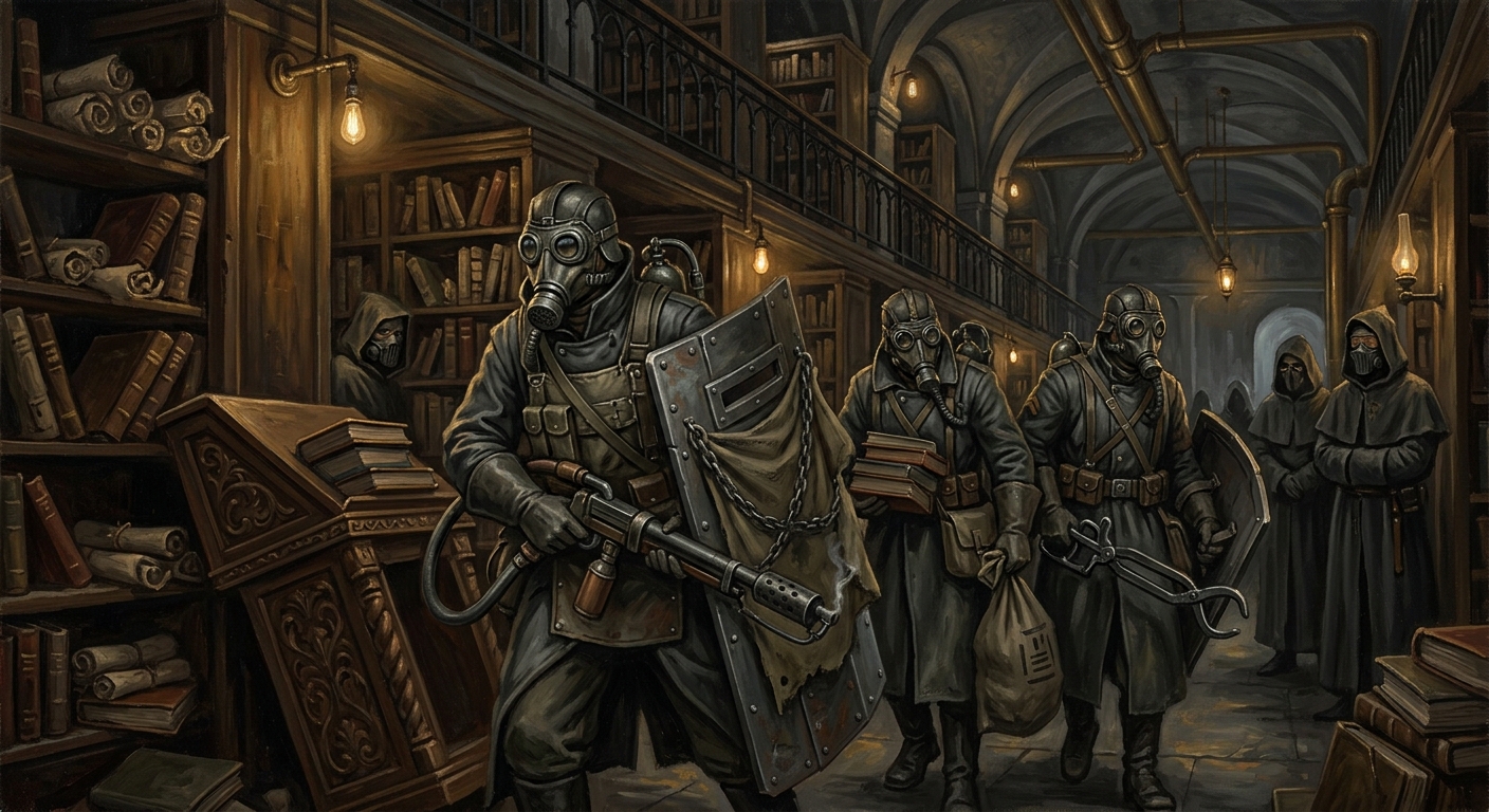 Interdiction Squads — Interdiction Squads, rendered as oil-painting.