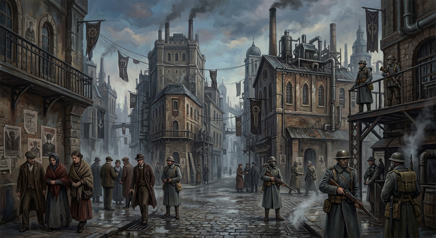 Seville — Seville, rendered as oil-painting.