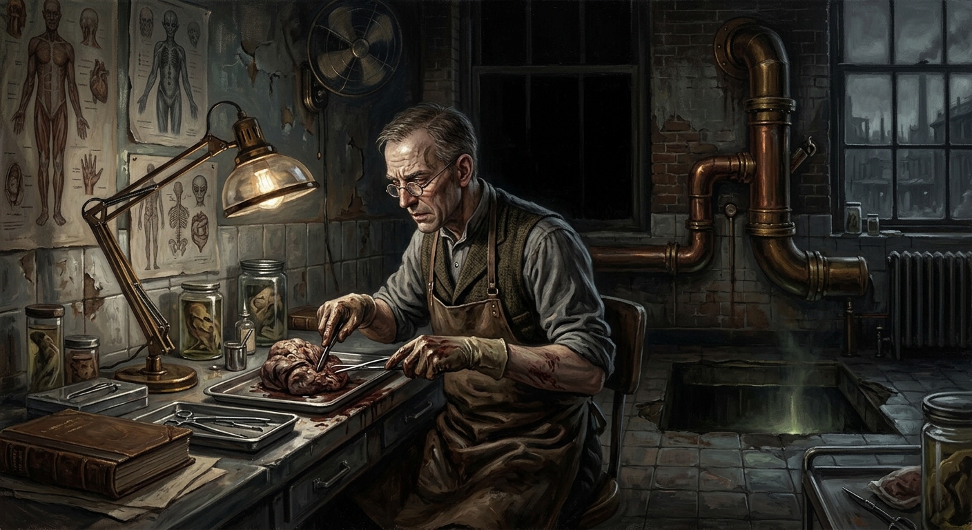 Doctor Trenn — Doctor Trenn, rendered as oil-painting.