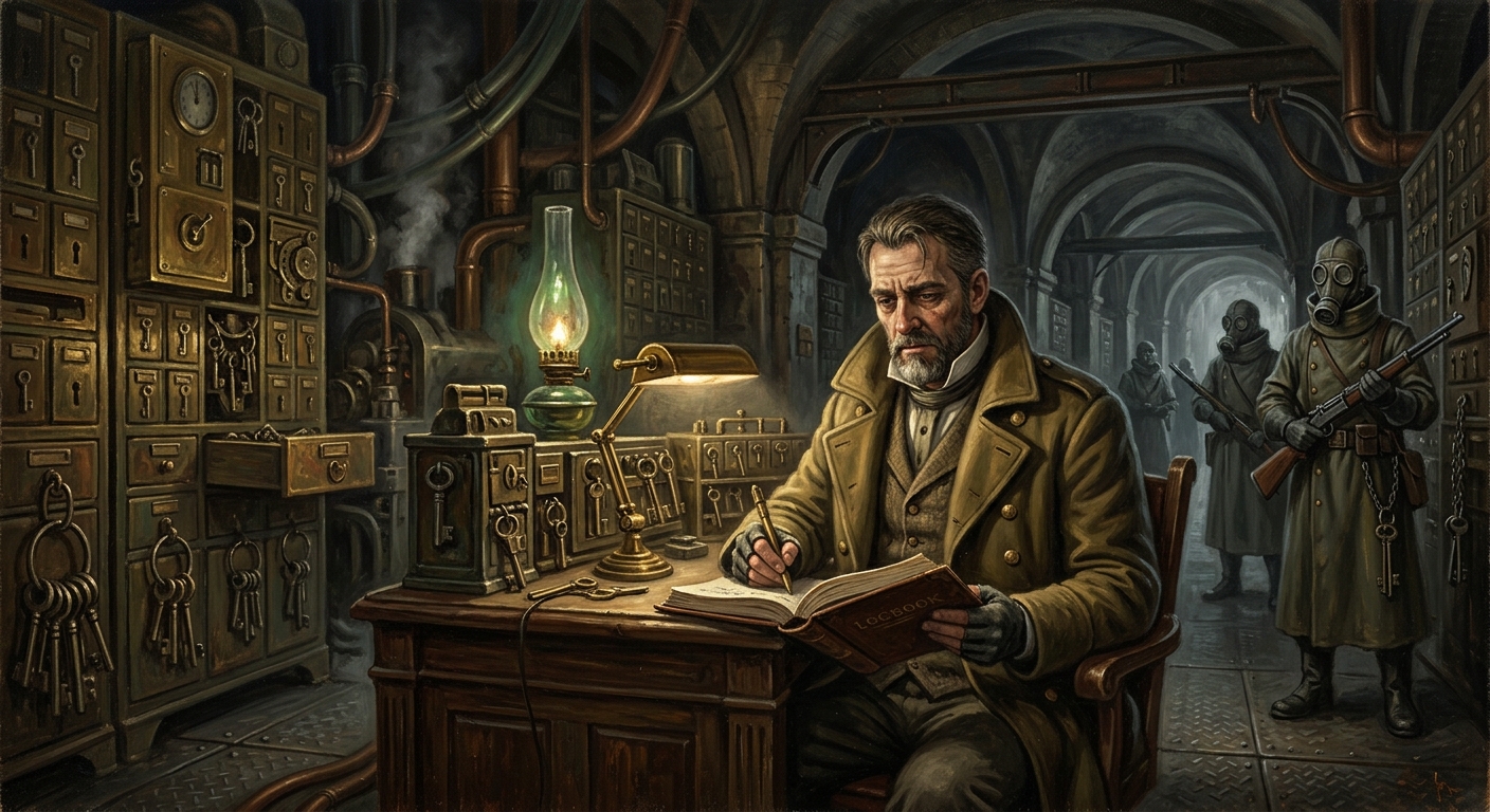 Inspector Joris Venne — Inspector Joris Venne, rendered as oil-painting.