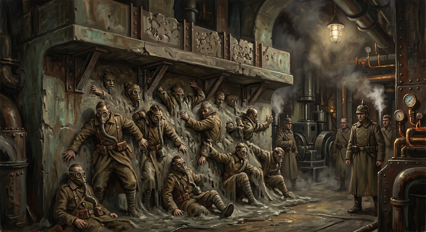 Chamber 7 — Chamber 7, rendered as oil-painting.