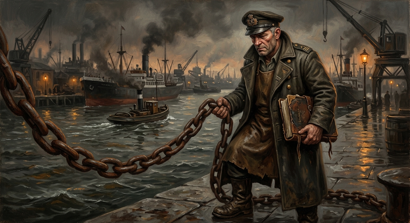 Chainmaster Kosta — Chainmaster Kosta, rendered as oil-painting.