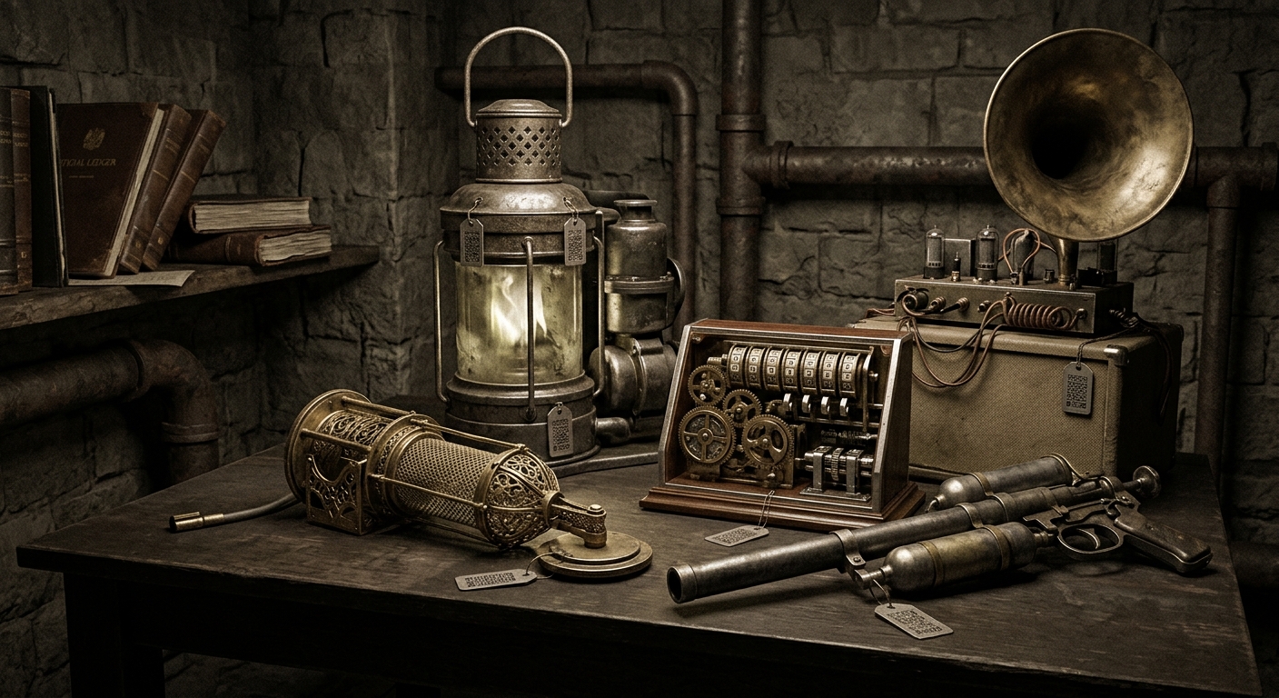Demon-Lures — On the First Patterns, rendered as photograph.