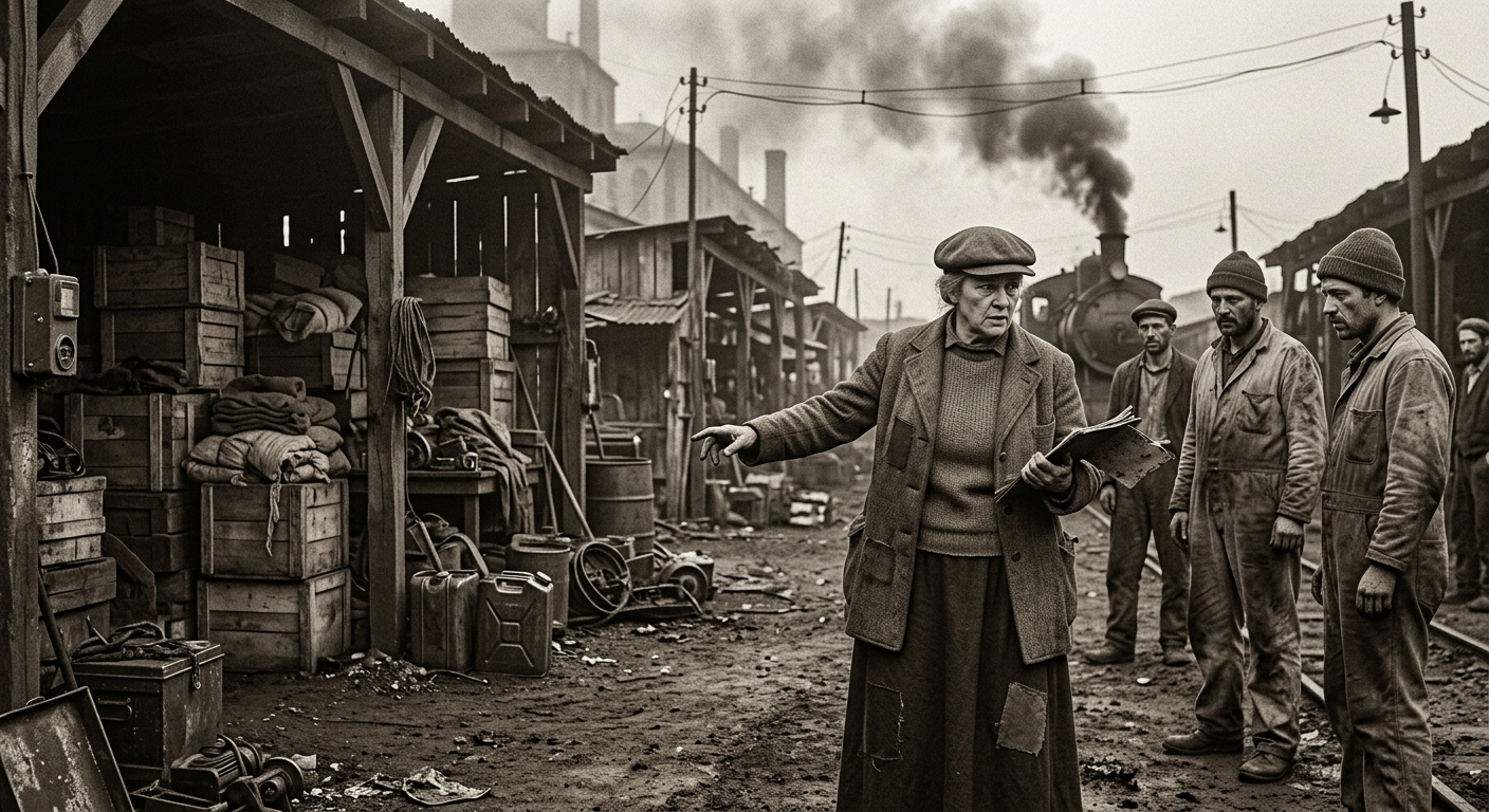 Aunt Velka — On the Sheds and Their Arithmetic, rendered as photograph.