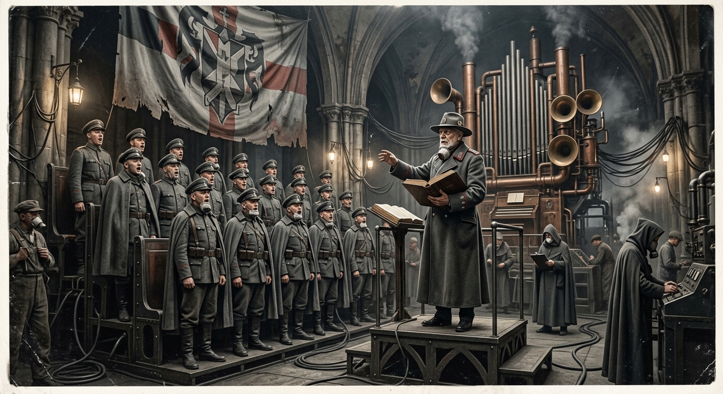 Rector-Chaplain Wendelin Grau — On the Choir of the Northern Standard, rendered as photograph.