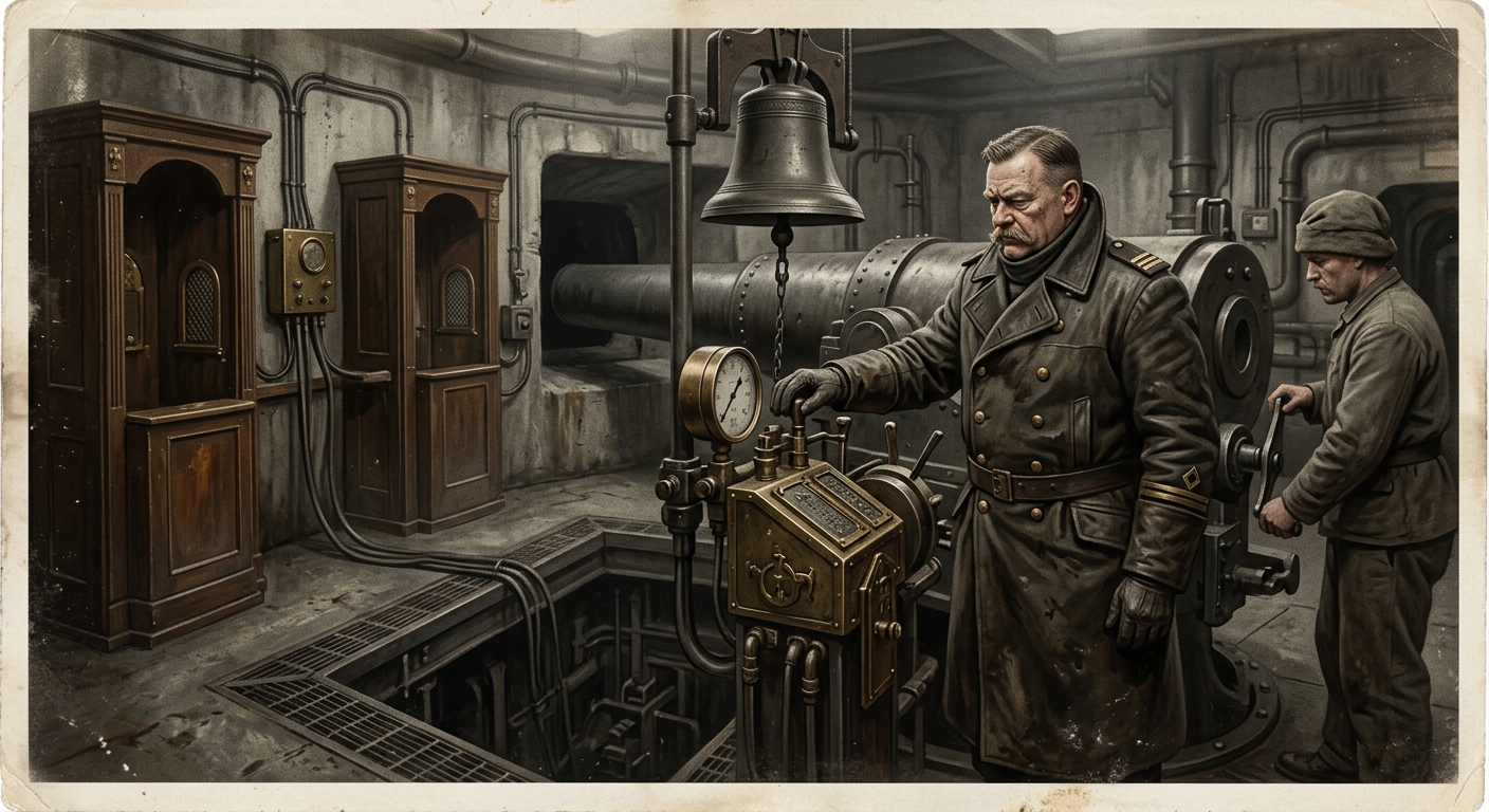 Gun-Cantor Marshal Vonn — On the Devotional Mechanism, rendered as photograph.
