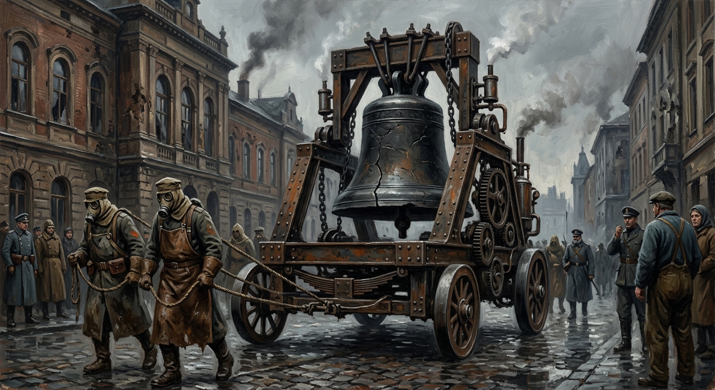 Bell of Saint Isidore — Bell of Saint Isidore, rendered as oil-painting.