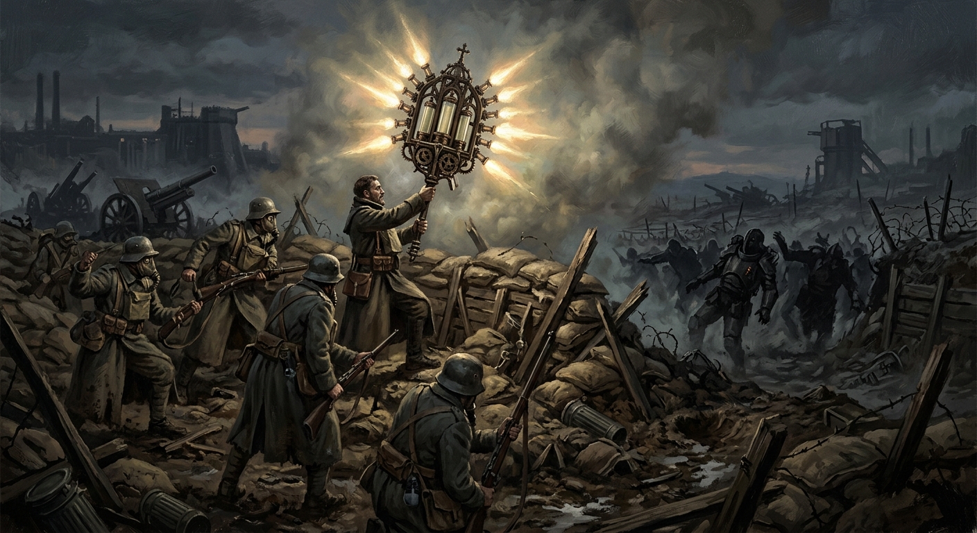 Last Stand of Kalnik Ridge — Last Stand of Kalnik Ridge, rendered as oil-painting.