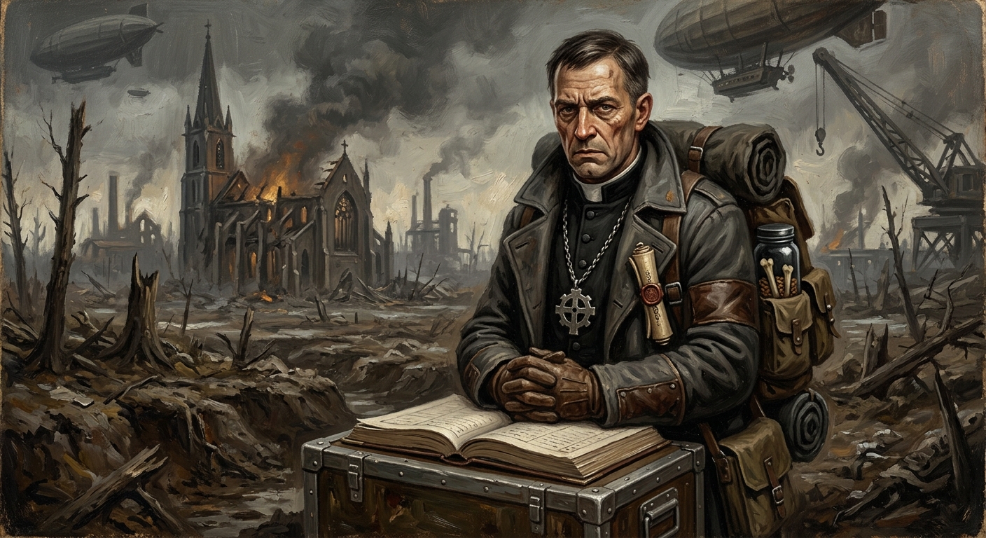 Father Ignatius of Cologne — Father Ignatius of Cologne, rendered as oil-painting.