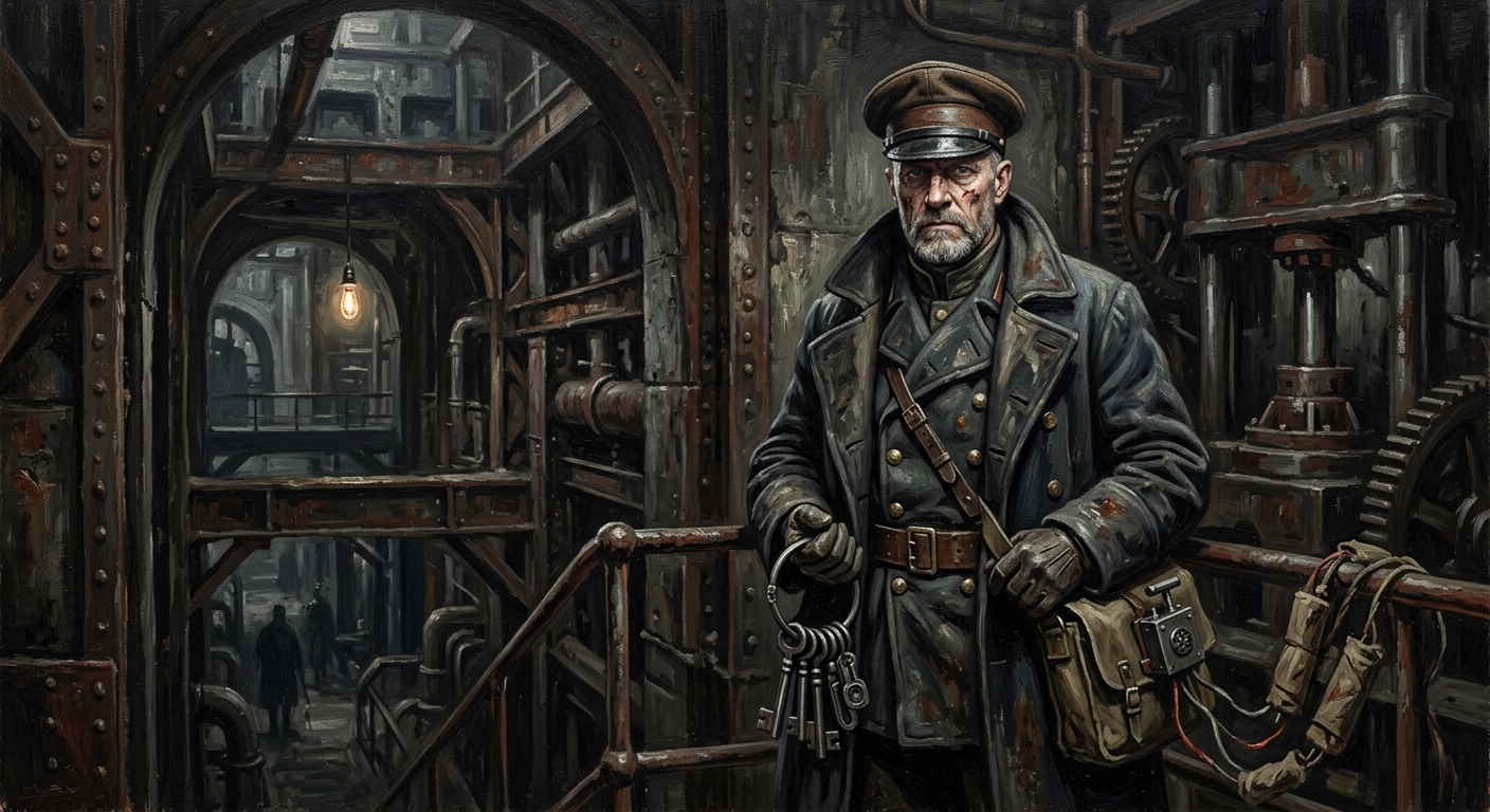 Commandant Hadrik Sorn — Commandant Hadrik Sorn, rendered as oil-painting.