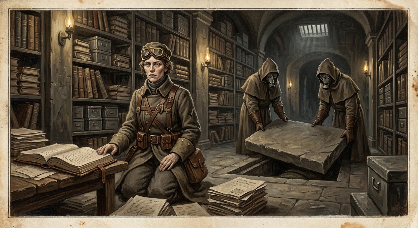 The Unnamed Lictor-Assessor — The Unnamed Lictor-Assessor, rendered as oil-painting.