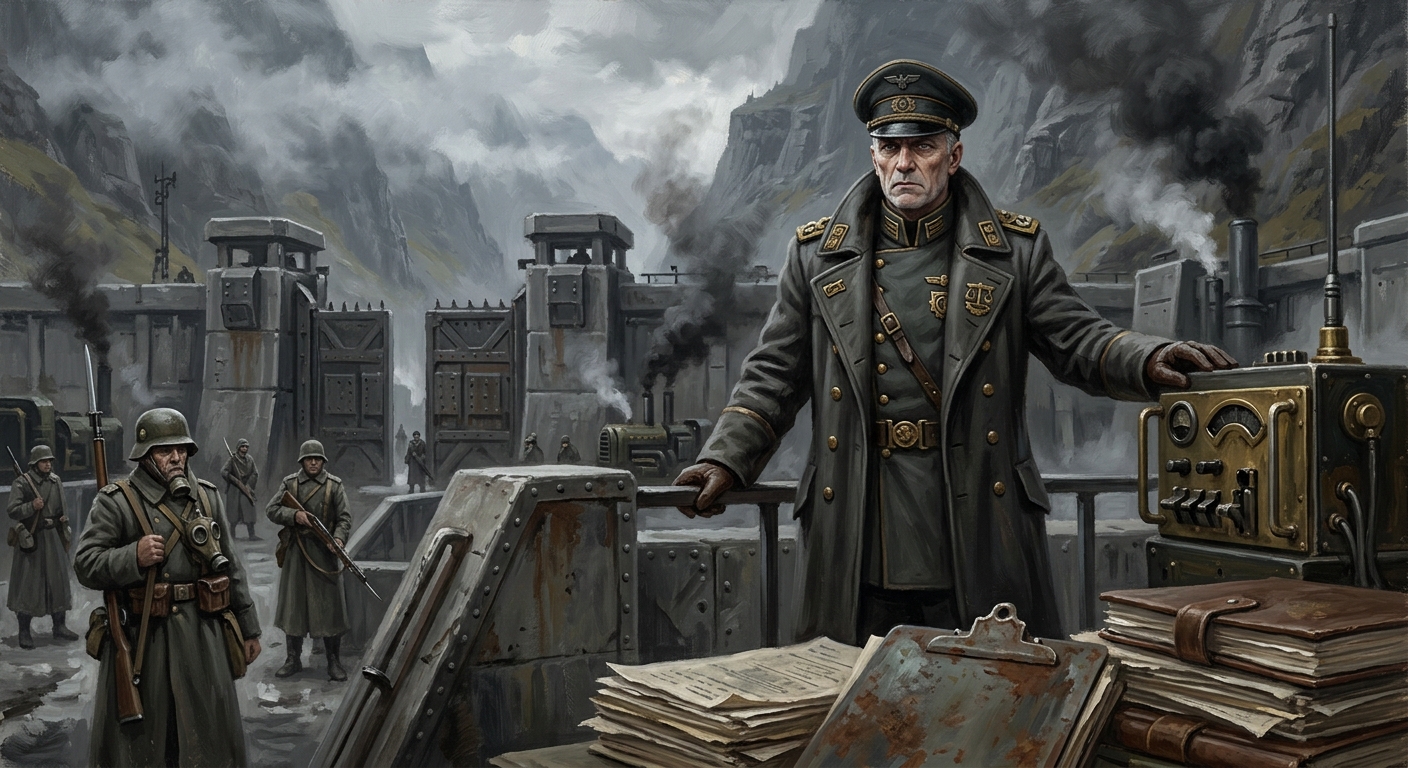 Legate-Inspector Theron Vast — Legate-Inspector Theron Vast, rendered as oil-painting.