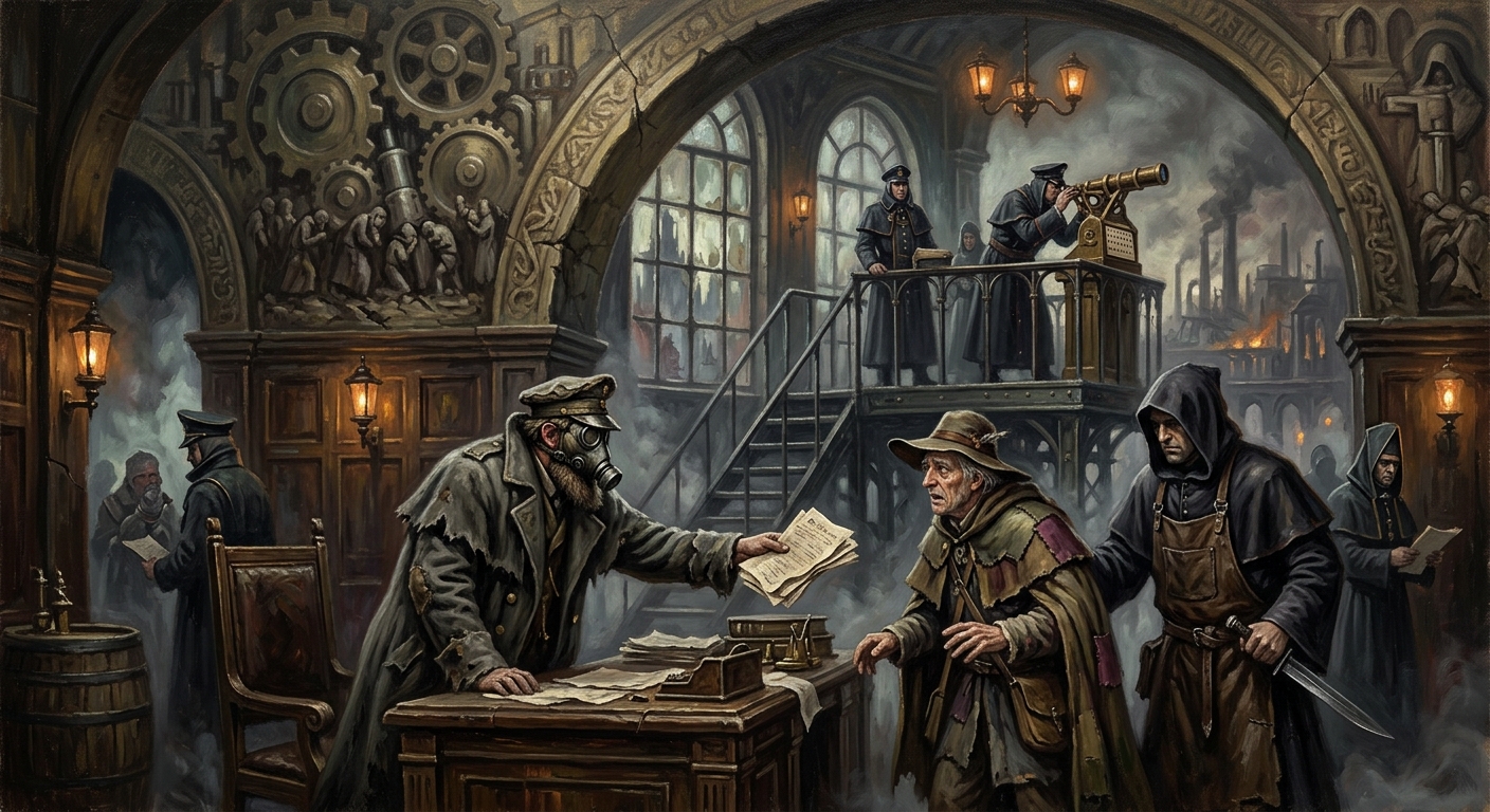 The Peregrine Cartel — The Peregrine Cartel, rendered as oil-painting.