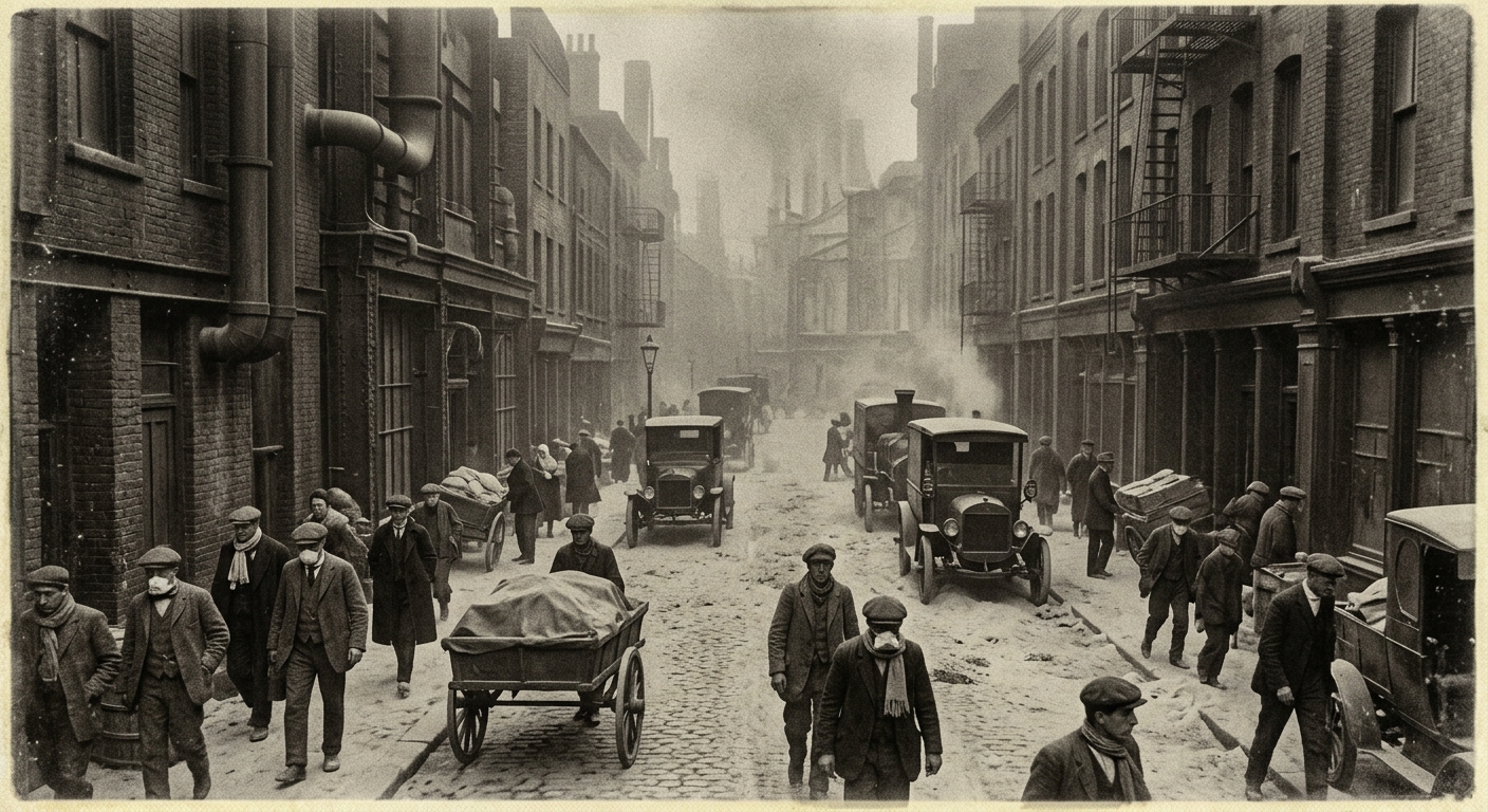 The Ash-Rain of Zaragoza — On the Bombardment, rendered as photograph.