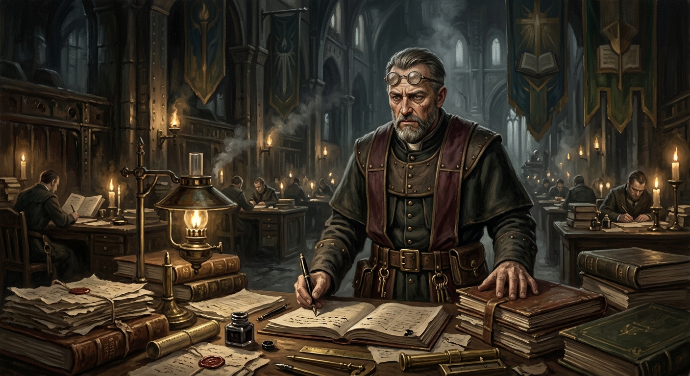 Prior Malthus of Hrafnvik — Prior Malthus of Hrafnvik, rendered as oil-painting.
