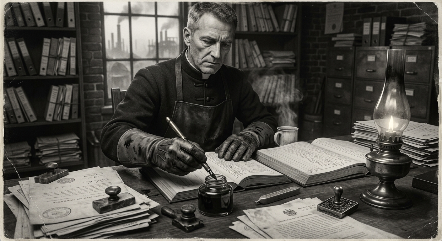 Prior Malthus of Hrafnvik — On His Hands, rendered as photograph.