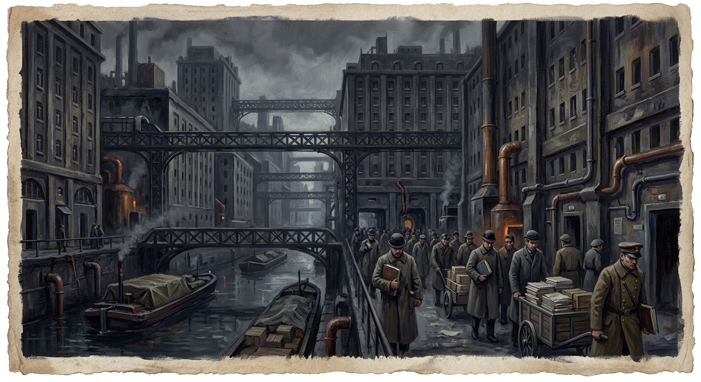 Metz — Metz, rendered as oil-painting.