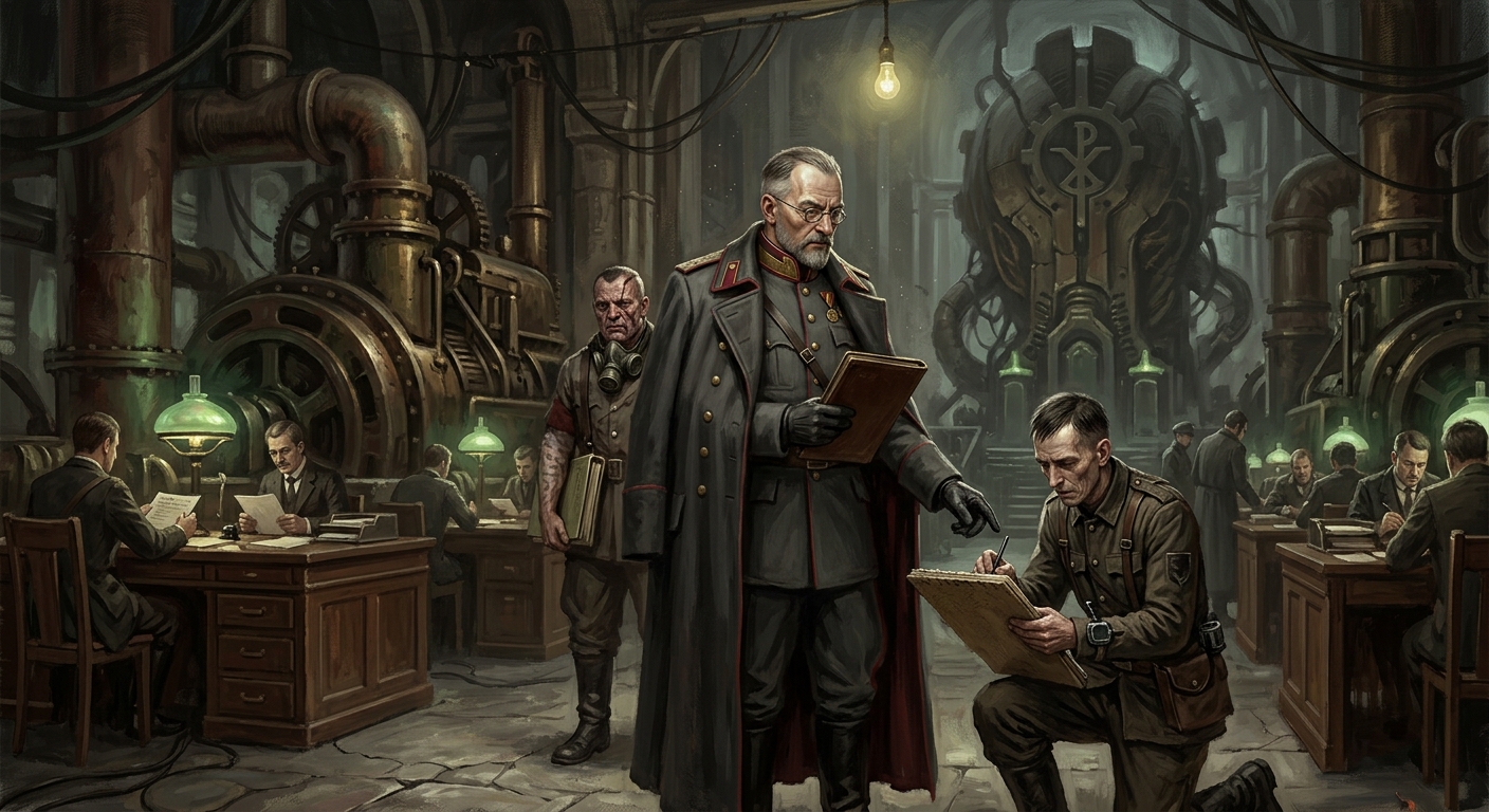 Grand Inquisitor Severian — Grand Inquisitor Severian, rendered as oil-painting.
