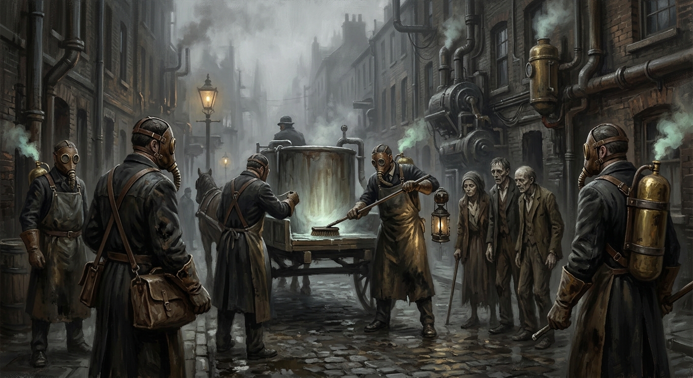 Ward-Soothe Purists — Ward-Soothe Purists, rendered as oil-painting.
